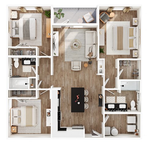 713 Adelynn Lane 1-3 Beds Apartment for Rent - Photo Gallery 37